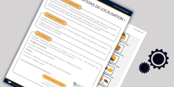 Les prépositions de localisation