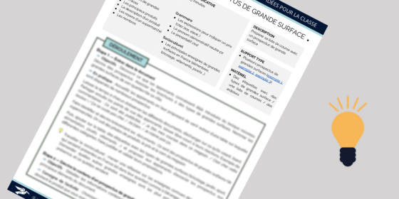 Comprendre un prospectus de grande surface