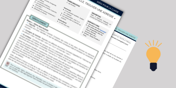 Savoir lire un plan de ville, trouver une adresse