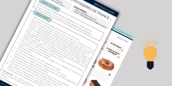 Les pâtisseries de France