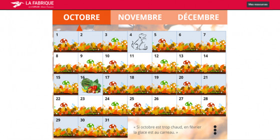 Fêtes et traditions : octobre, novembre, décembre