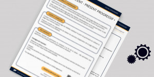 Passé récent, présent progressif